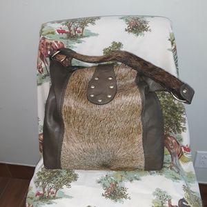 MAURICIO TAITUTI LARGE SHOULDER BAG